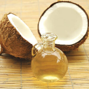 coconut and oil